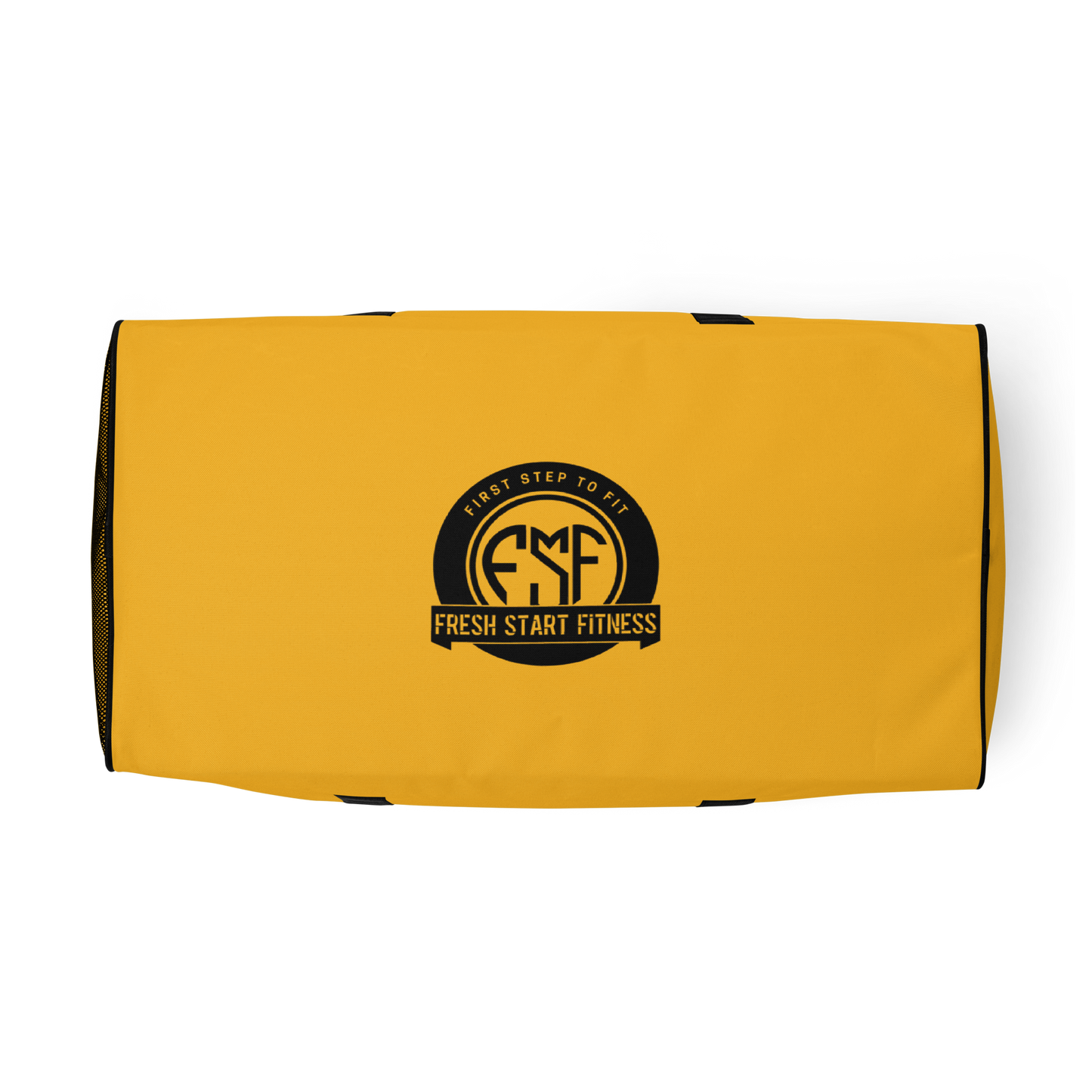 Fresh Start Fitness Gold Duffle Bag