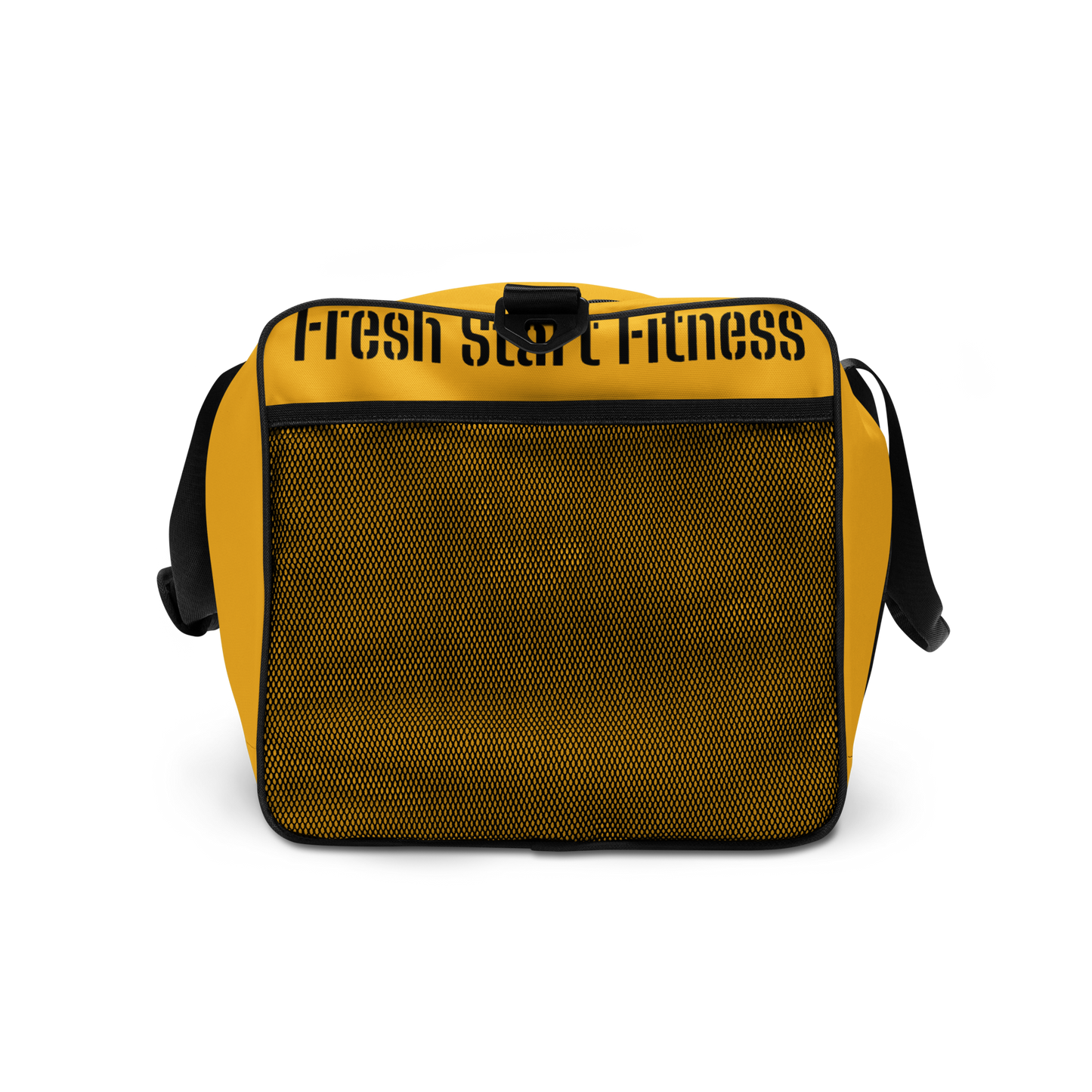 Fresh Start Fitness Gold Duffle Bag