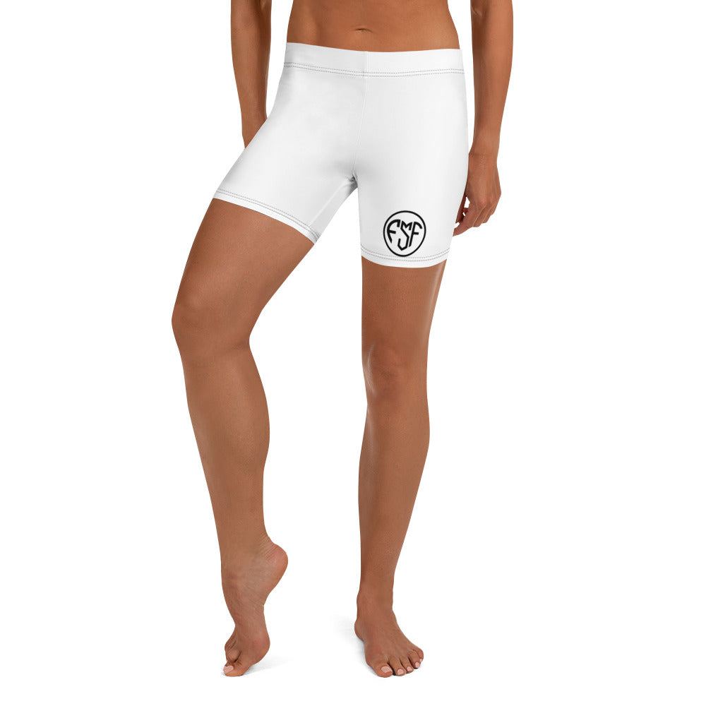 FSF Logo Women's White Shorts