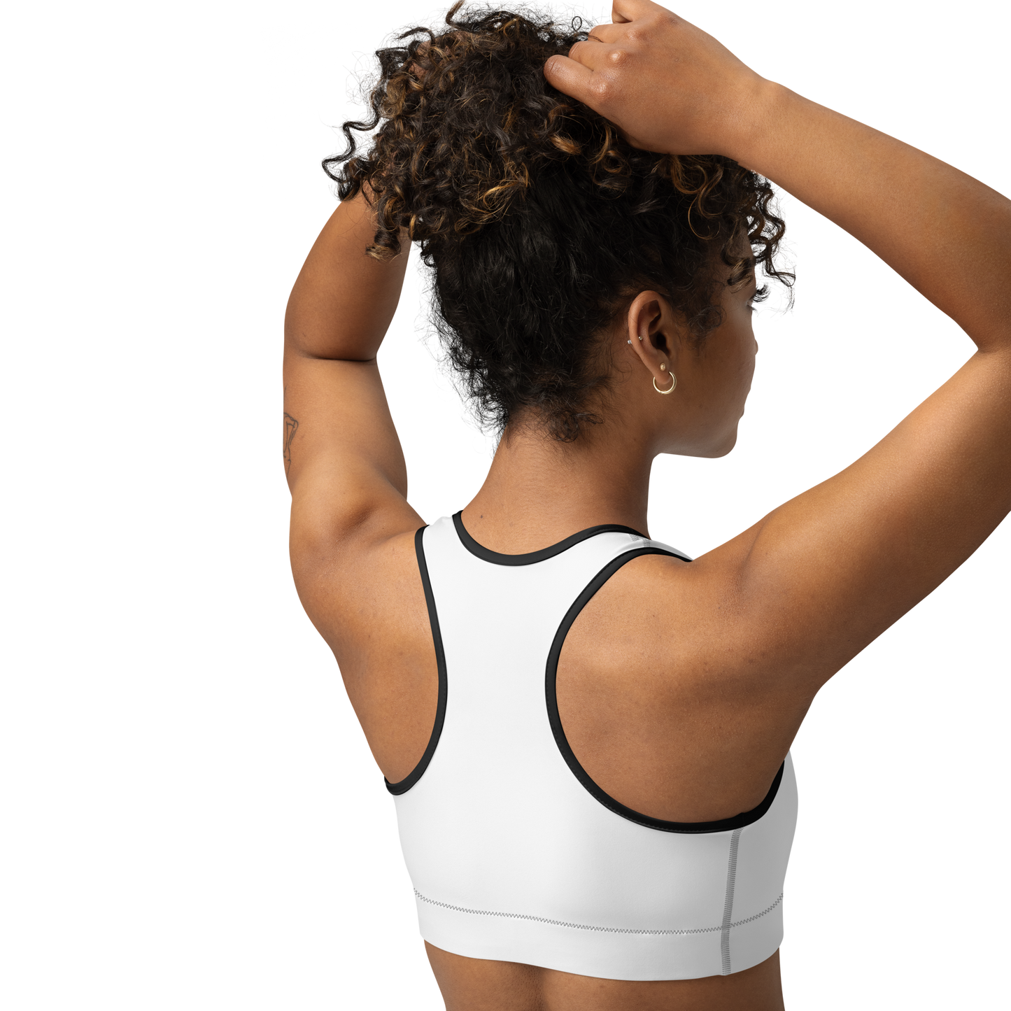 FSF White Sports bra