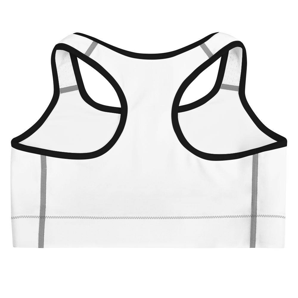 FSF White Sports bra