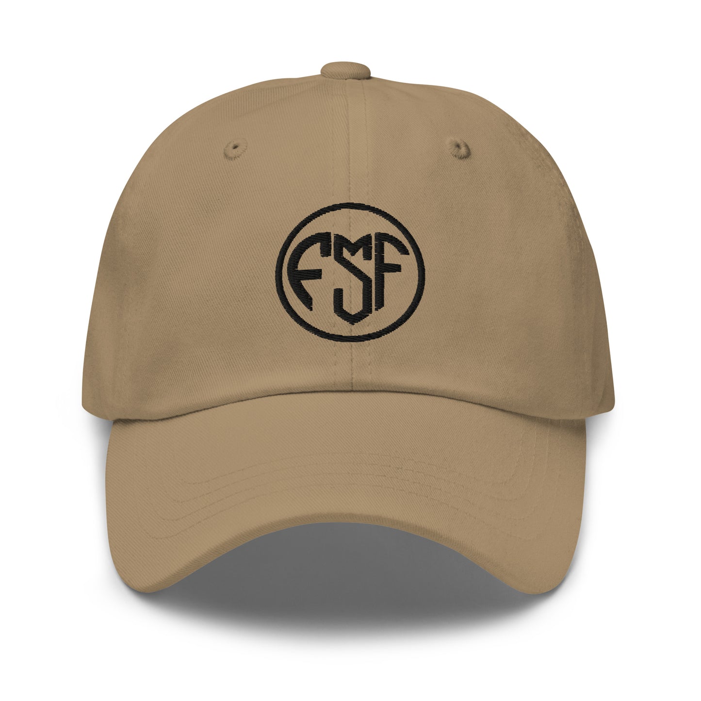 FSF Embroidered Dad Hat w/ Blk Logo