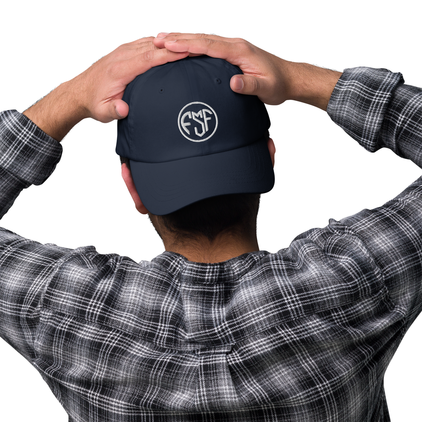 FSF Embroidered Dad Hat w/ Wht Logo