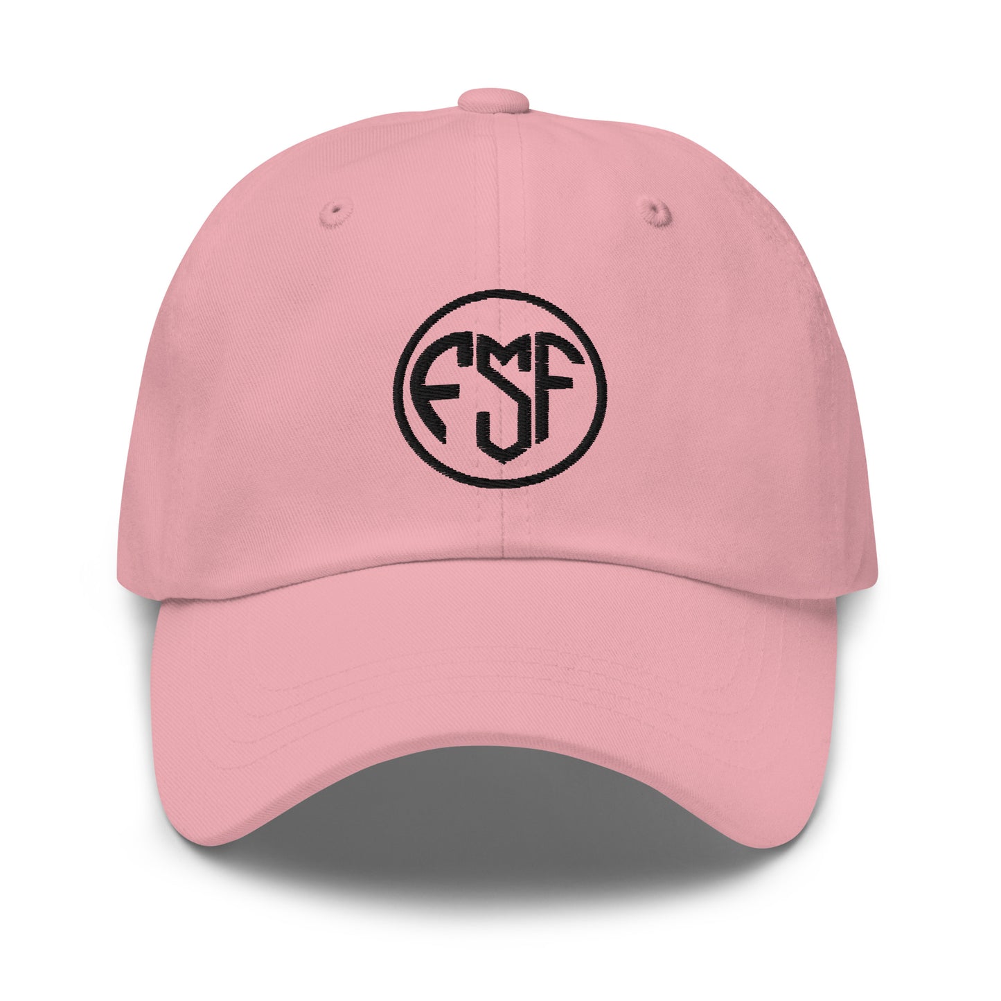 FSF Embroidered Dad Hat w/ Blk Logo