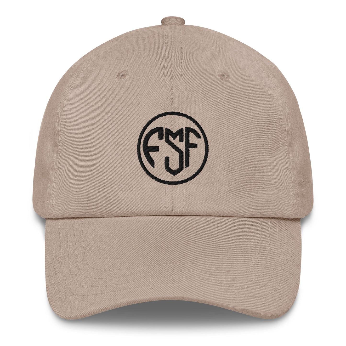 FSF Embroidered Dad Hat w/ Blk Logo