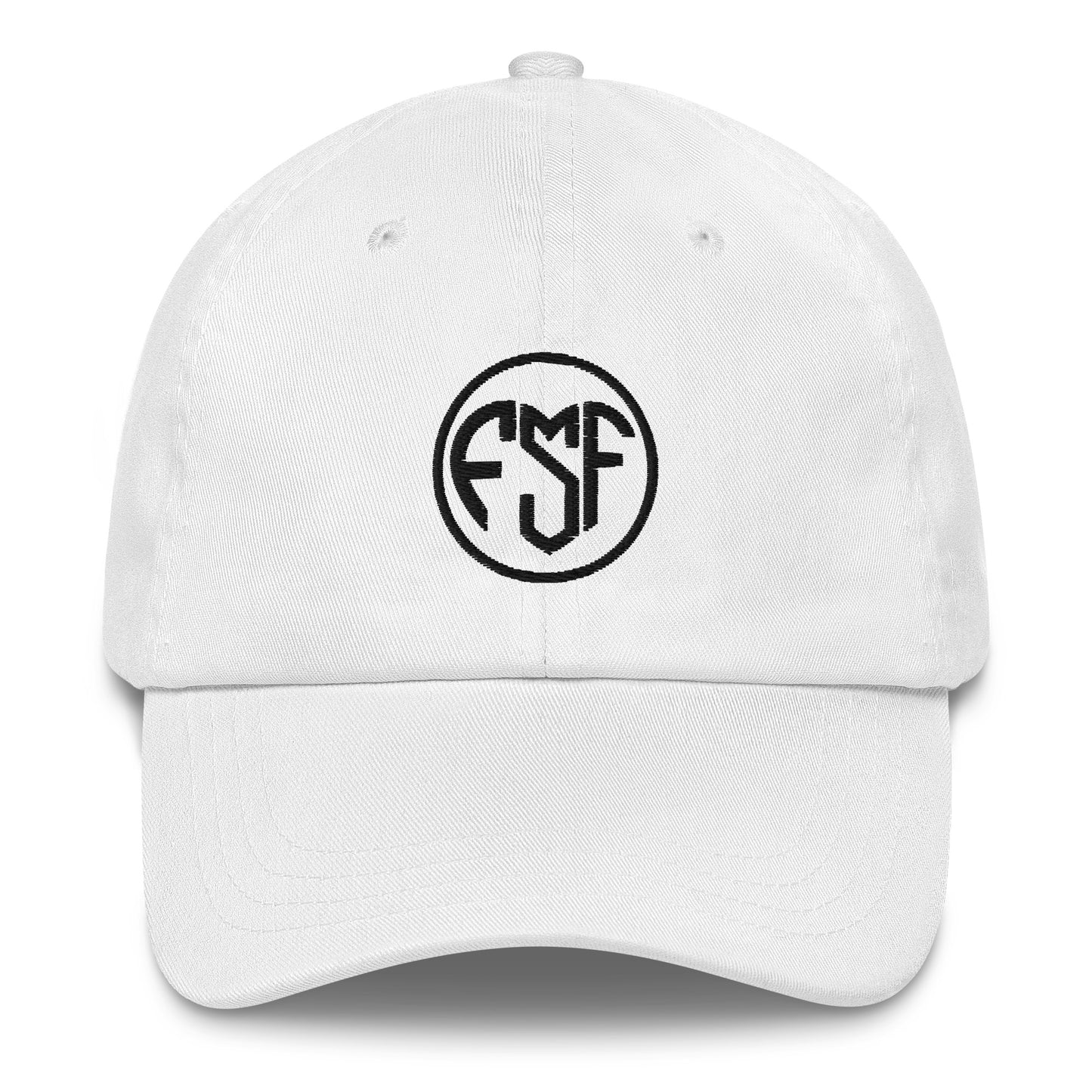 FSF Embroidered Dad Hat w/ Blk Logo