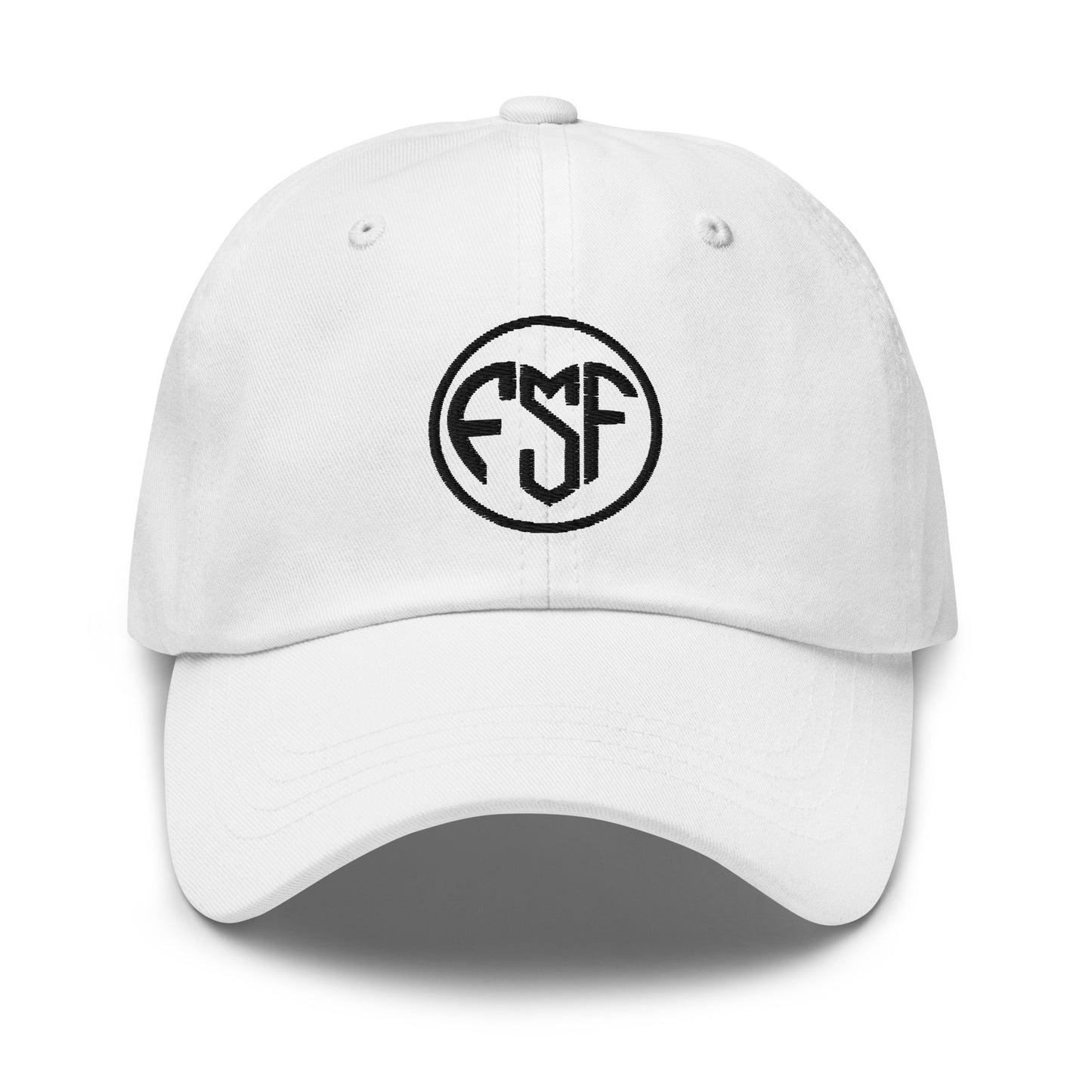 FSF Embroidered Dad Hat w/ Blk Logo