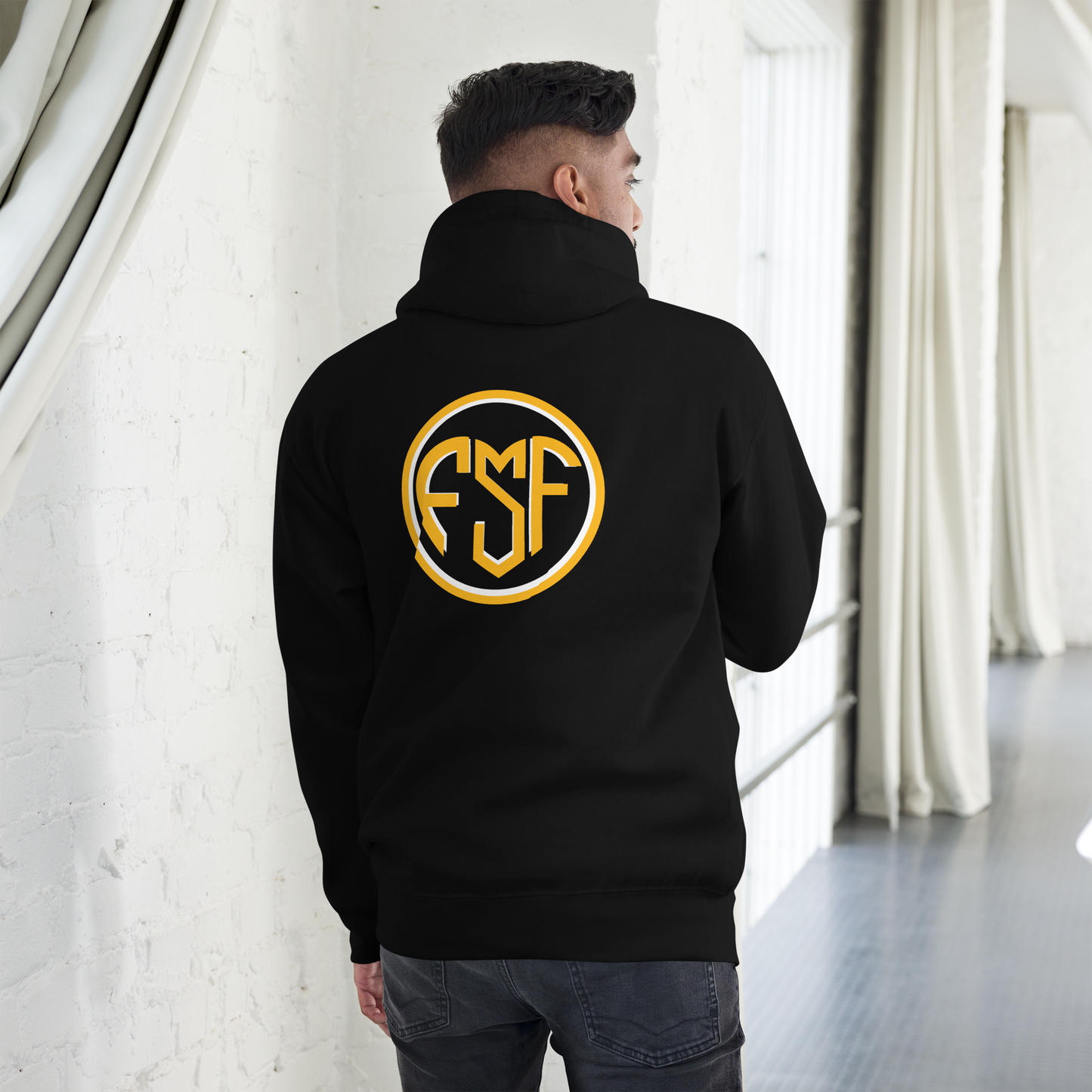 Black FSF Unisex Hoodie