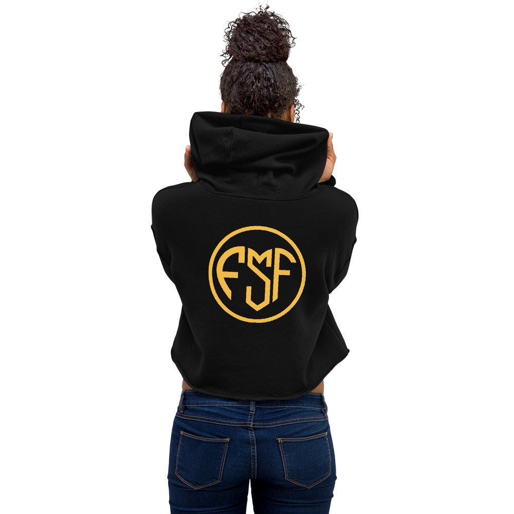 Fresh Start Fitness Crop Hoodie